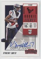 Rookie Ticket/Rookie Ticket Variation - Vyncint Smith