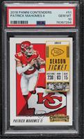 Patrick Mahomes II [PSA 10 GEM MT]