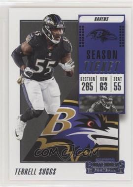 2018 Panini Contenders - [Base] #92 - Terrell Suggs