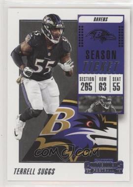 2018 Panini Contenders - [Base] #92 - Terrell Suggs