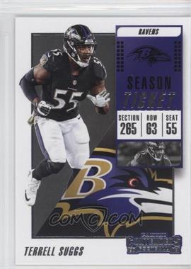 2018 Panini Contenders - [Base] #92 - Terrell Suggs