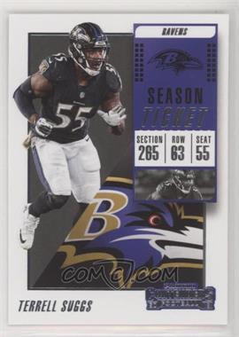 2018 Panini Contenders - [Base] #92 - Terrell Suggs