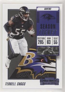 2018 Panini Contenders - [Base] #92 - Terrell Suggs