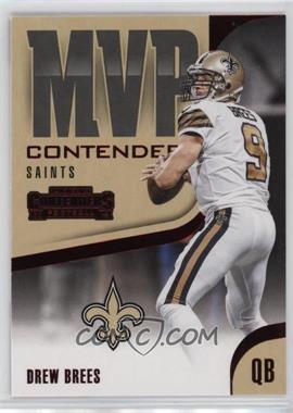 2018 Panini Contenders - MVP Contenders - Ruby #MVP-3 - Drew Brees