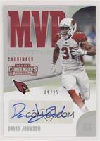 David Johnson #/25