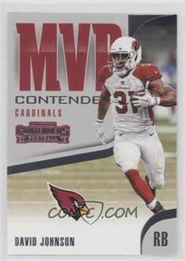 2018 Panini Contenders - MVP Contenders #MVP-11 - David Johnson