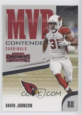 2018 Panini Contenders - MVP Contenders #MVP-11 - David Johnson