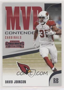 2018 Panini Contenders - MVP Contenders #MVP-11 - David Johnson