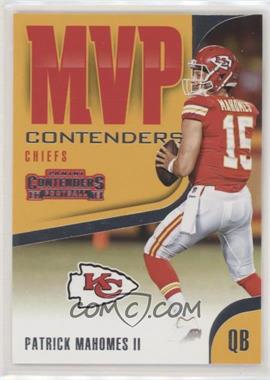 2018 Panini Contenders - MVP Contenders #MVP-19 - Patrick Mahomes II