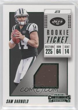 2018 Panini Contenders - Rookie Ticket Swatches #RTS-3 - Sam Darnold