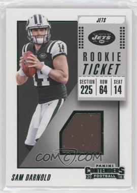 2018 Panini Contenders - Rookie Ticket Swatches #RTS-3 - Sam Darnold