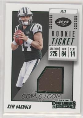 2018 Panini Contenders - Rookie Ticket Swatches #RTS-3 - Sam Darnold