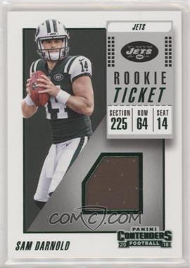 2018 Panini Contenders - Rookie Ticket Swatches #RTS-3 - Sam Darnold