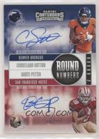 Courtland Sutton, Dante Pettis #/99