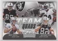 Amari Cooper, Derek Carr, Marshawn Lynch, Jordy Nelson #/75