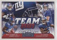 Odell Beckham Jr., Saquon Barkley, Eli Manning, Sterling Shepard