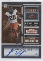 RPS College Ticket Variation A - James Washington (White Jersey, Ball in Left H…