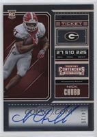 RPS College Ticket - Nick Chubb #/25