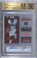 RPS College Ticket - Kerryon Johnson (Ball in Right Hand, Facing Forward) [BGS&…