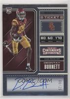 RPS College Ticket Variation C - Deontay Burnett [EX to NM] #/25