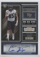 College Ticket - Cam Serigne #/99