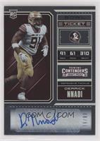 College Ticket - Derrick Nnadi #/99