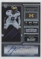 College Ticket - Mike McCray [EX to NM] #/99