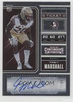 College Ticket - Trey Marshall #/99