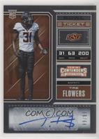 College Ticket - Tre Flowers #/99