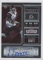 College Ticket - Jaleel Scott #/99