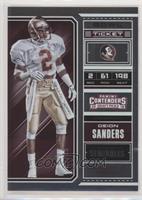 Season Ticket - Deion Sanders #/99