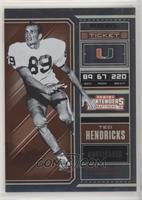 Season Ticket - Ted Hendricks #/99