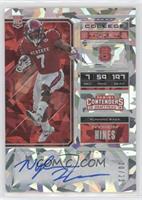 RPS College Ticket - Nyheim Hines (Red Jersey, Ball in Right Arm) #/23