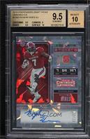 RPS College Ticket - Nyheim Hines (Red Jersey, Ball in Right Arm) [BGS 9.5…
