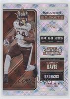 Season Ticket - Corey Davis #/49