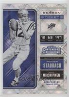 Season Ticket - Roger Staubach #/49