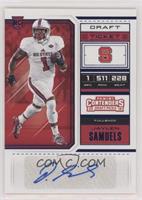 College Ticket - Jaylen Samuels (White Jersey)