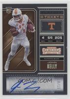 College Ticket Variation - John Kelly (White Jersey) #/15