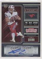 College Ticket - Trey Quinn #/15