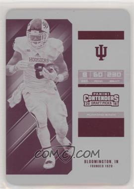 2018 Panini Contenders Draft Picks - [Base] - Printing Plate Magenta #56 - Season Ticket - Jordan Howard /1