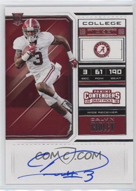 2018 Panini Contenders Draft Picks - [Base] #110.2 - RPS College Ticket Variation A - Calvin Ridley