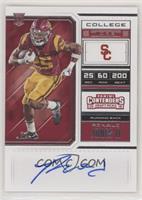 RPS College Ticket Variation A - Ronald Jones II (Red Jersey, Ball Tucked Again…