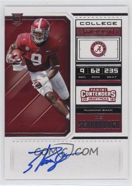 2018 Panini Contenders Draft Picks - [Base] #119.1 - RPS College Ticket - Bo Scarbrough