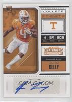 College Ticket Variation C - John Kelly (Orange Jersey, Arm In)