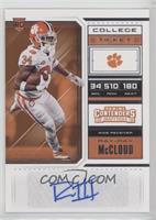 College Ticket - Ray-Ray McCloud