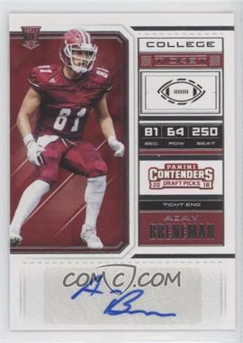 2018 Panini Contenders Draft Picks - [Base] #208 - College Ticket - Adam Breneman