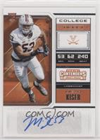 College Ticket - Micah Kiser