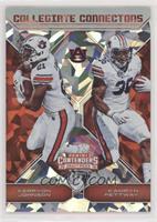 Kerryon Johnson, Kamryn Pettway #/23