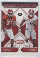 Nick Chubb, Sony Michel