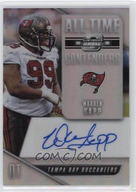 2018 Panini Contenders Optic - All-Time Contenders Autographs #ATC-WS - Warren Sapp